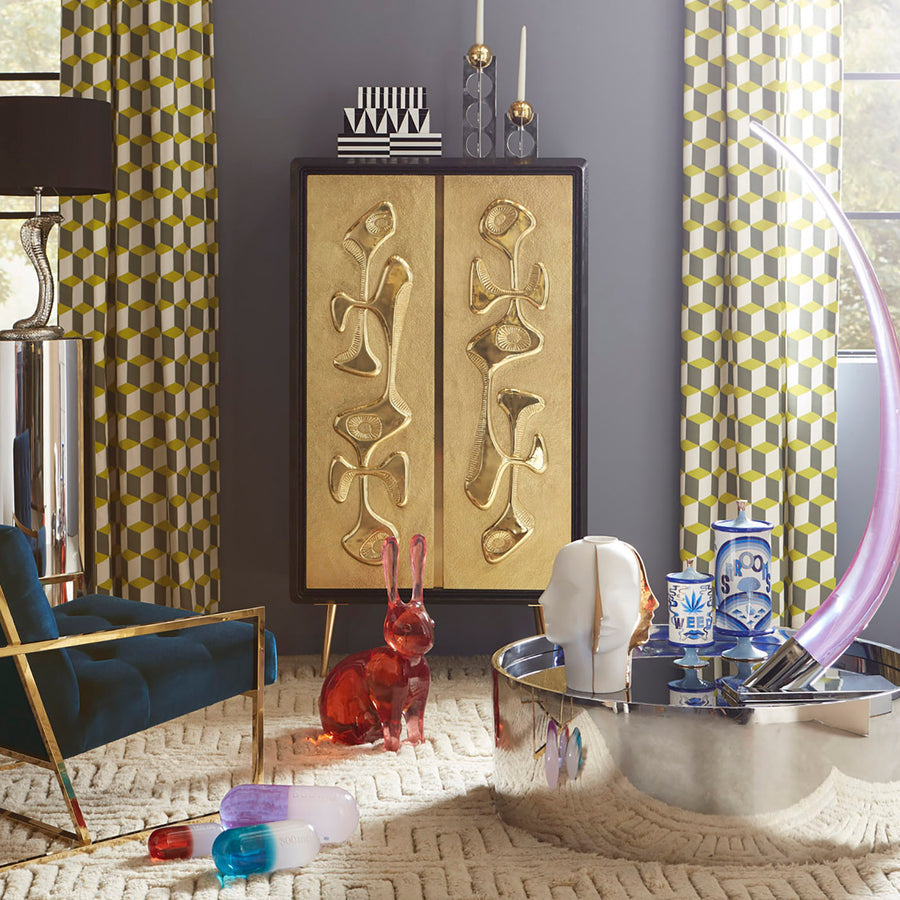 Black & White Lacquer Box S | Jonathan Adler Op Art | Oroa.com