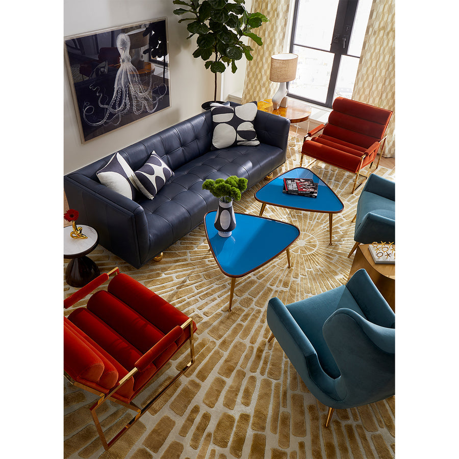 Tufted White Sofa | Jonathan Adler Claridge | Oroa.com