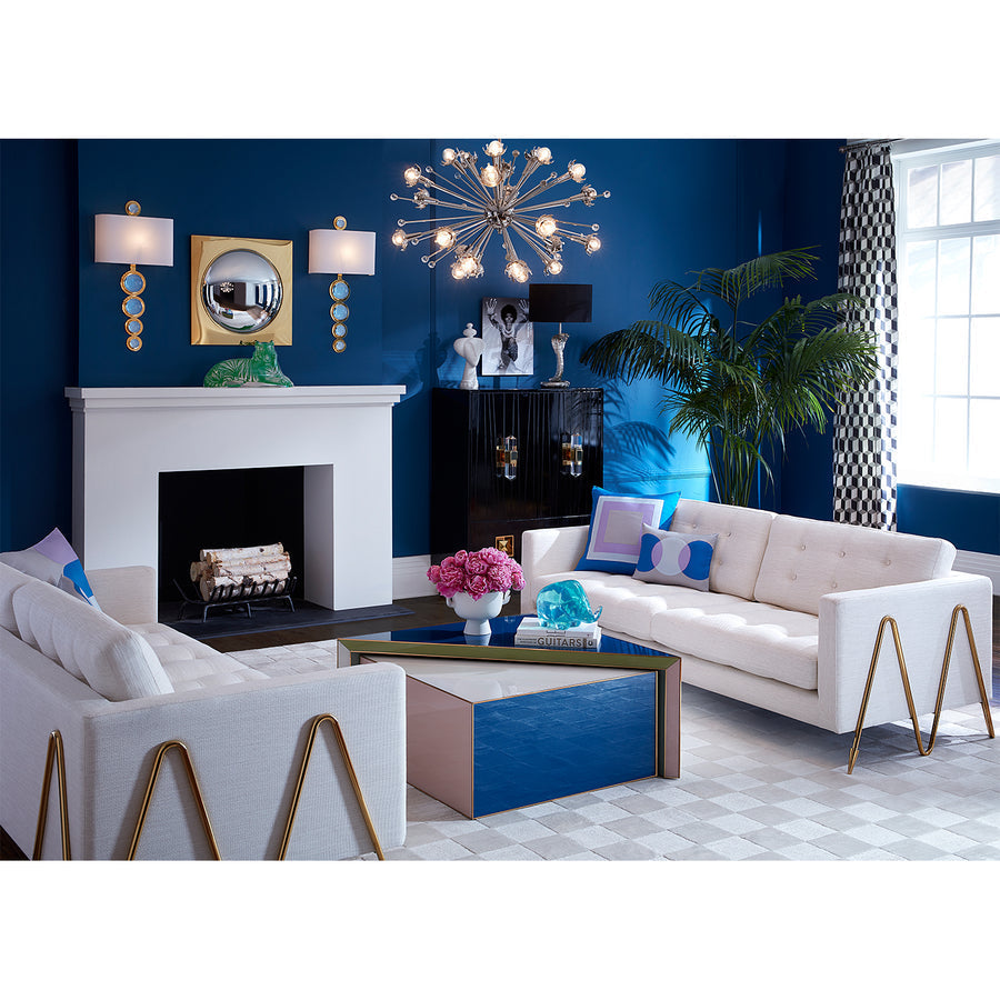 Blue Spheres Wall Light | Jonathan Adler Globo Oroa.com