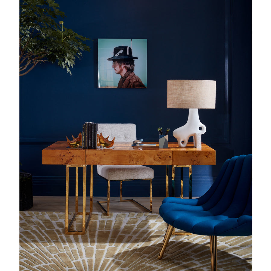Mappa Wood Executive Desk | Jonathan Adler Bond | Oroa.com