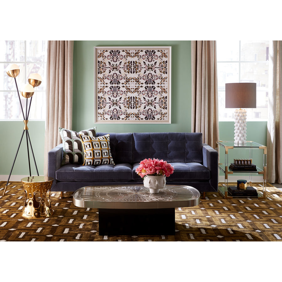 Two-Tier Glass Side Table | Jonathan Adler Jacques | Oroa.com