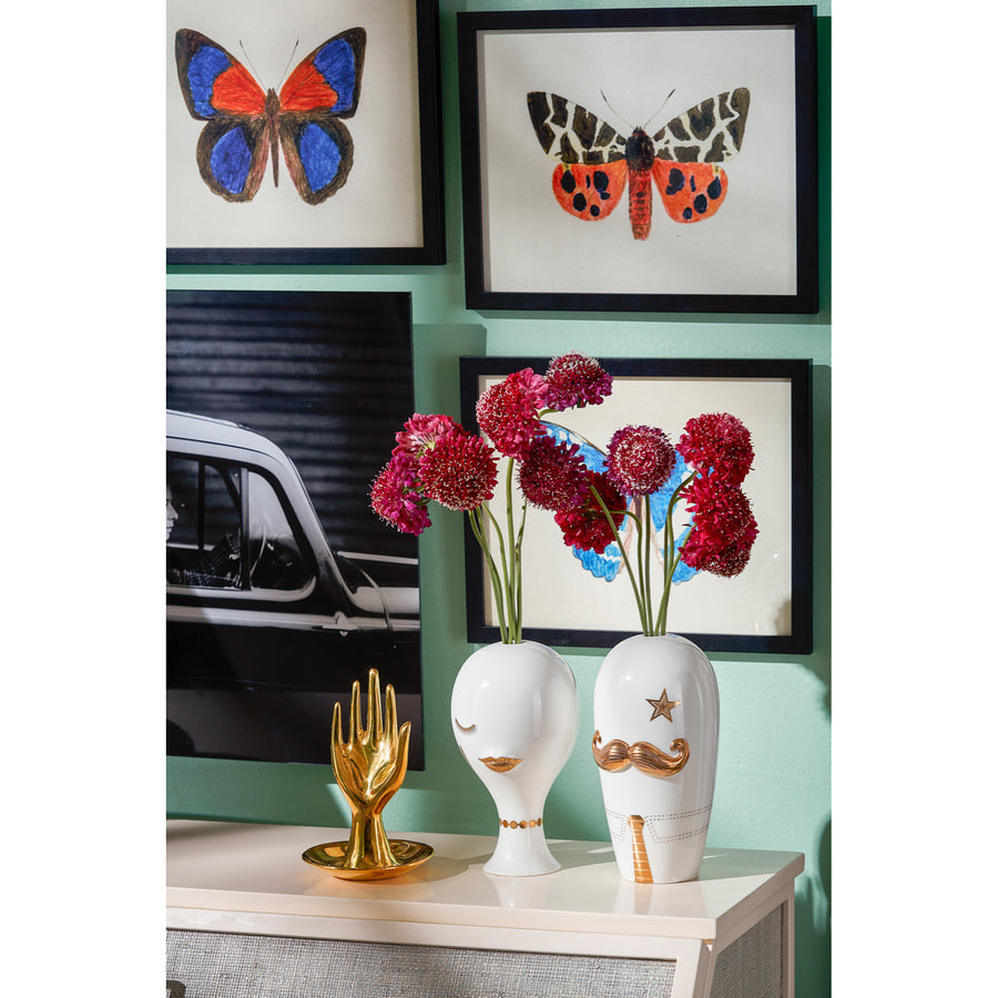 Polished Brass Ring Holder | Jonathan Adler Hand | Oroa.com