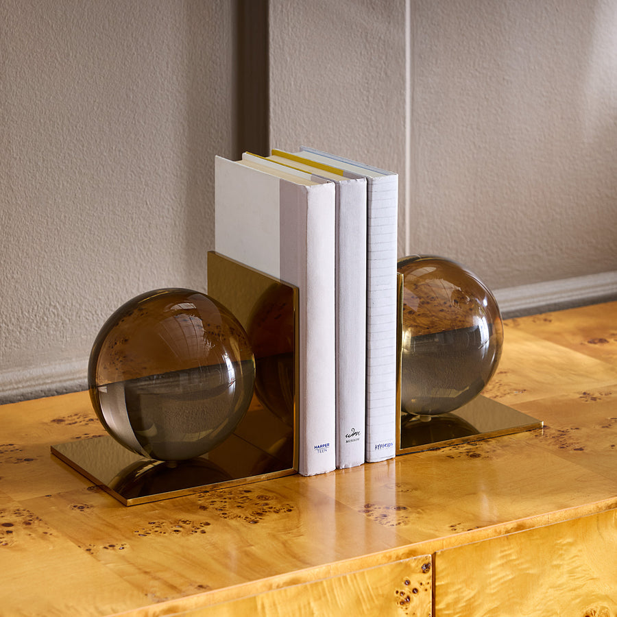 Acrylic Orbs Boockends | Jonathan Adler Globo | Oroa.com