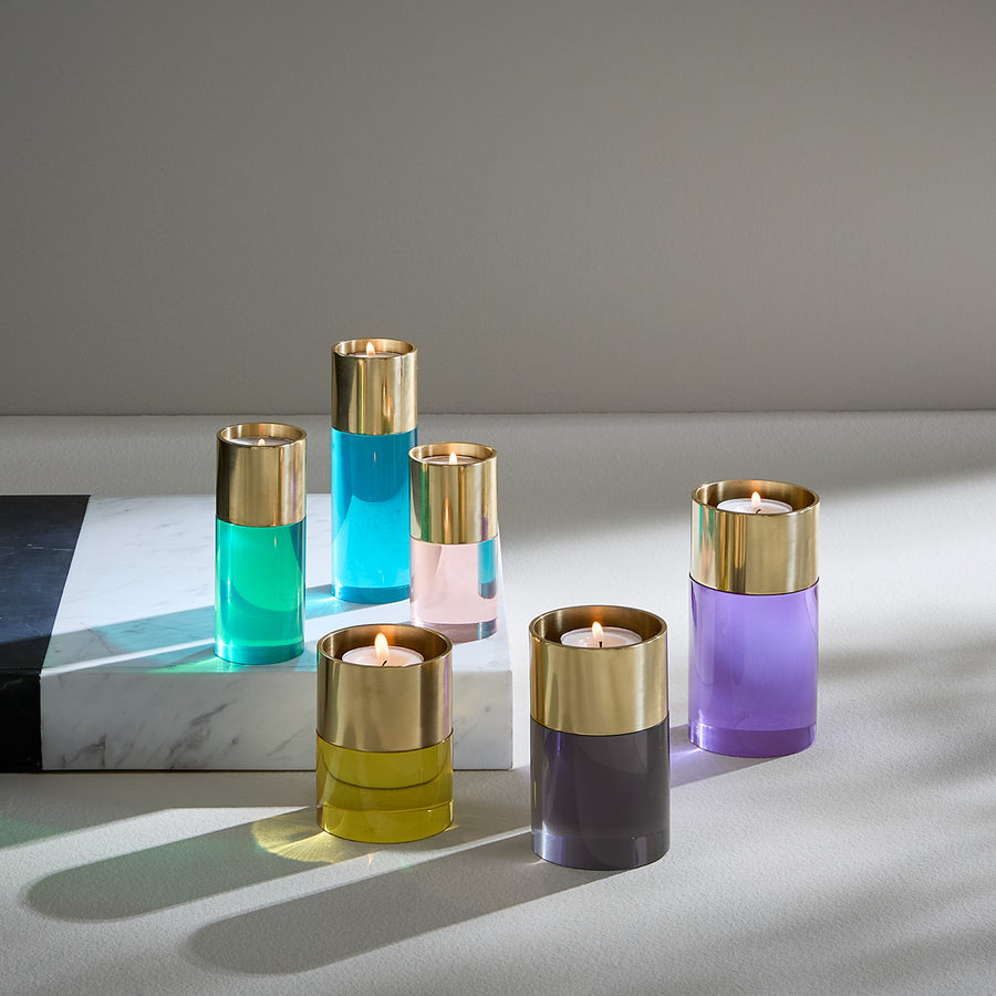 Cylindrical Candle Holder Set (6) | Oroa.com