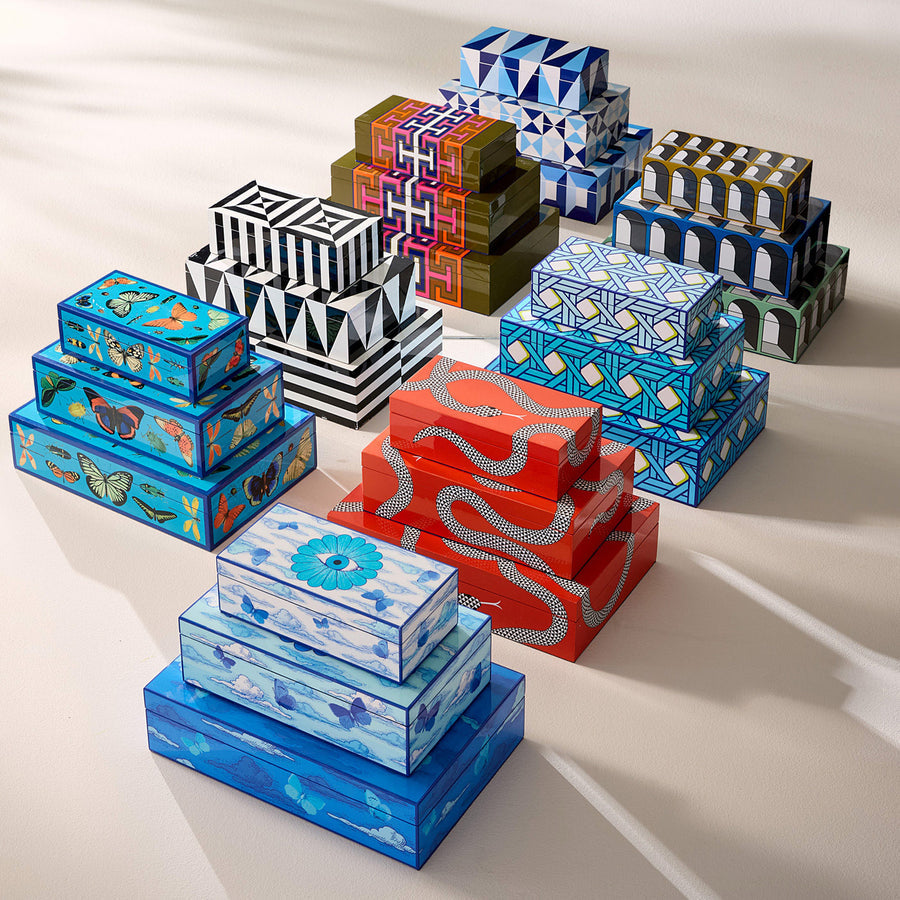 Arched Motif Lacquer Box L | Jonathan Adler Arcade | Oroa.com