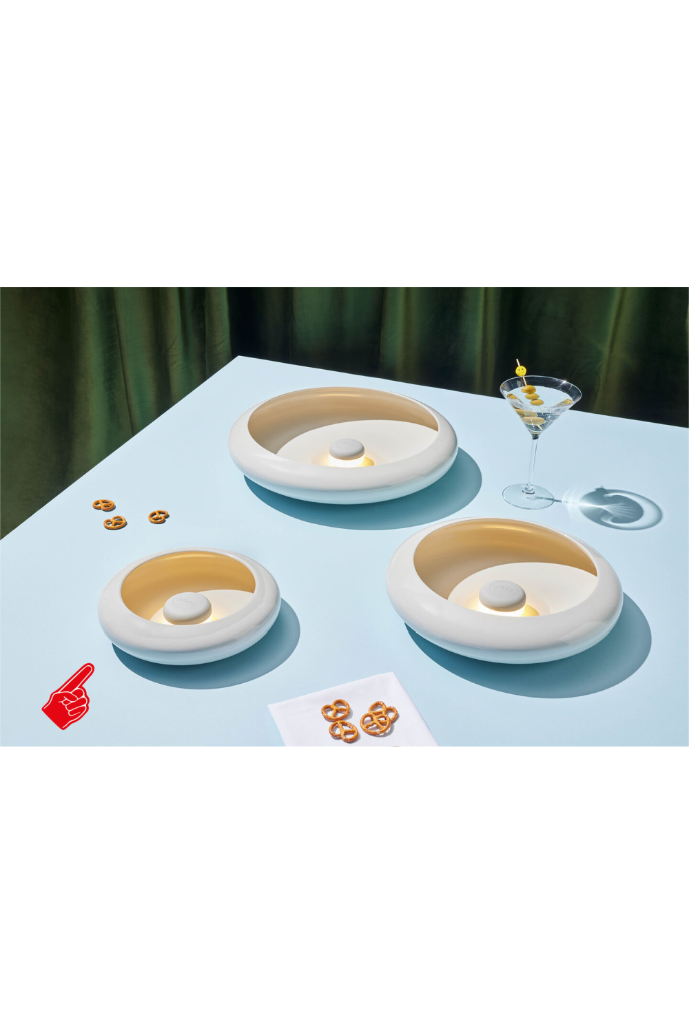 Metal Bowl Outdoor Wall Lamp S | Fatboy Oloha | OROA.com