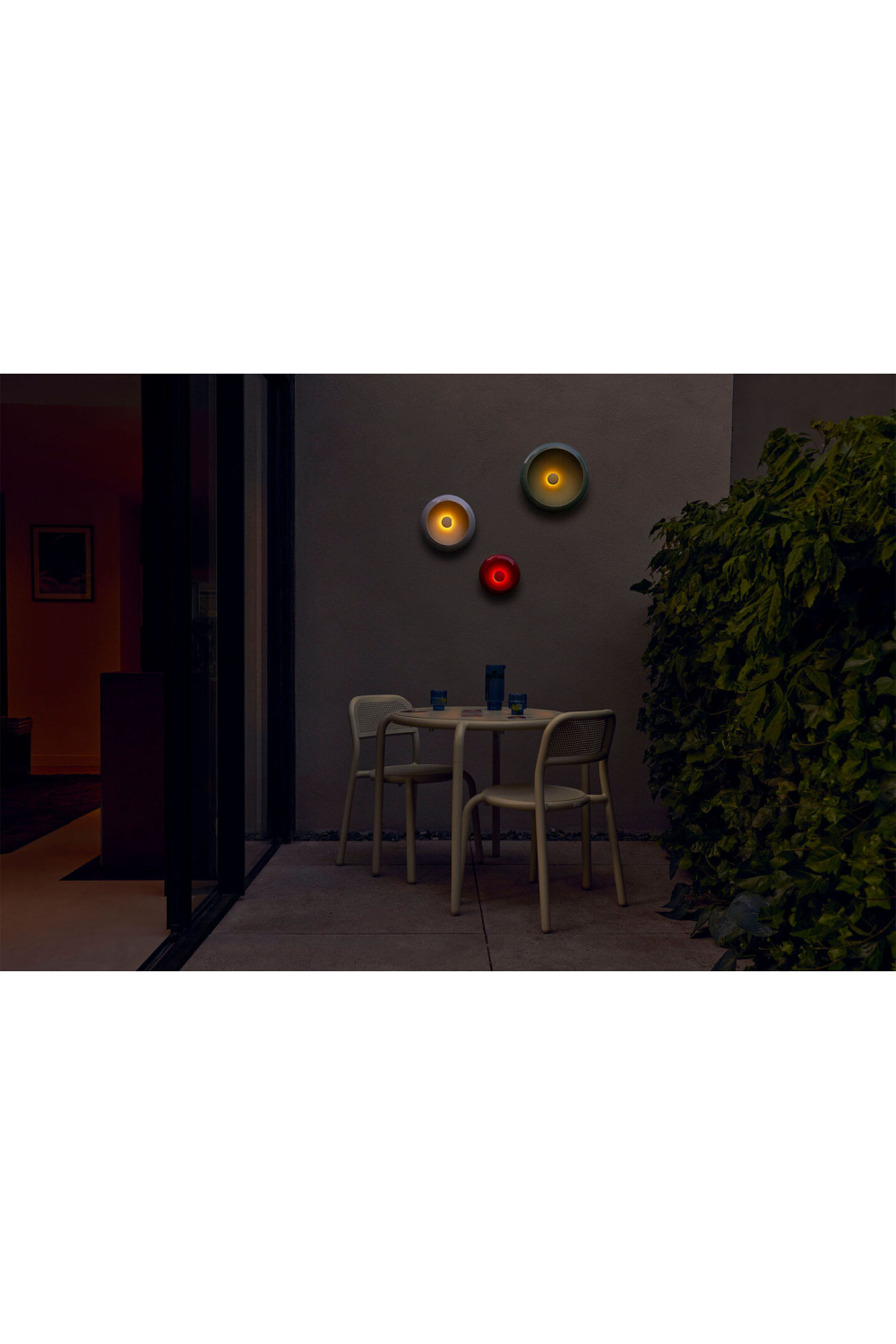 Metal Bowl Outdoor Lamp Set (3) | Fatboy Oloha | OROA.com