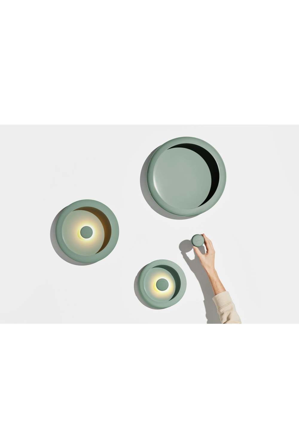 Metal Bowl Outdoor Lamp Set (3) | Fatboy Oloha | OROA.com