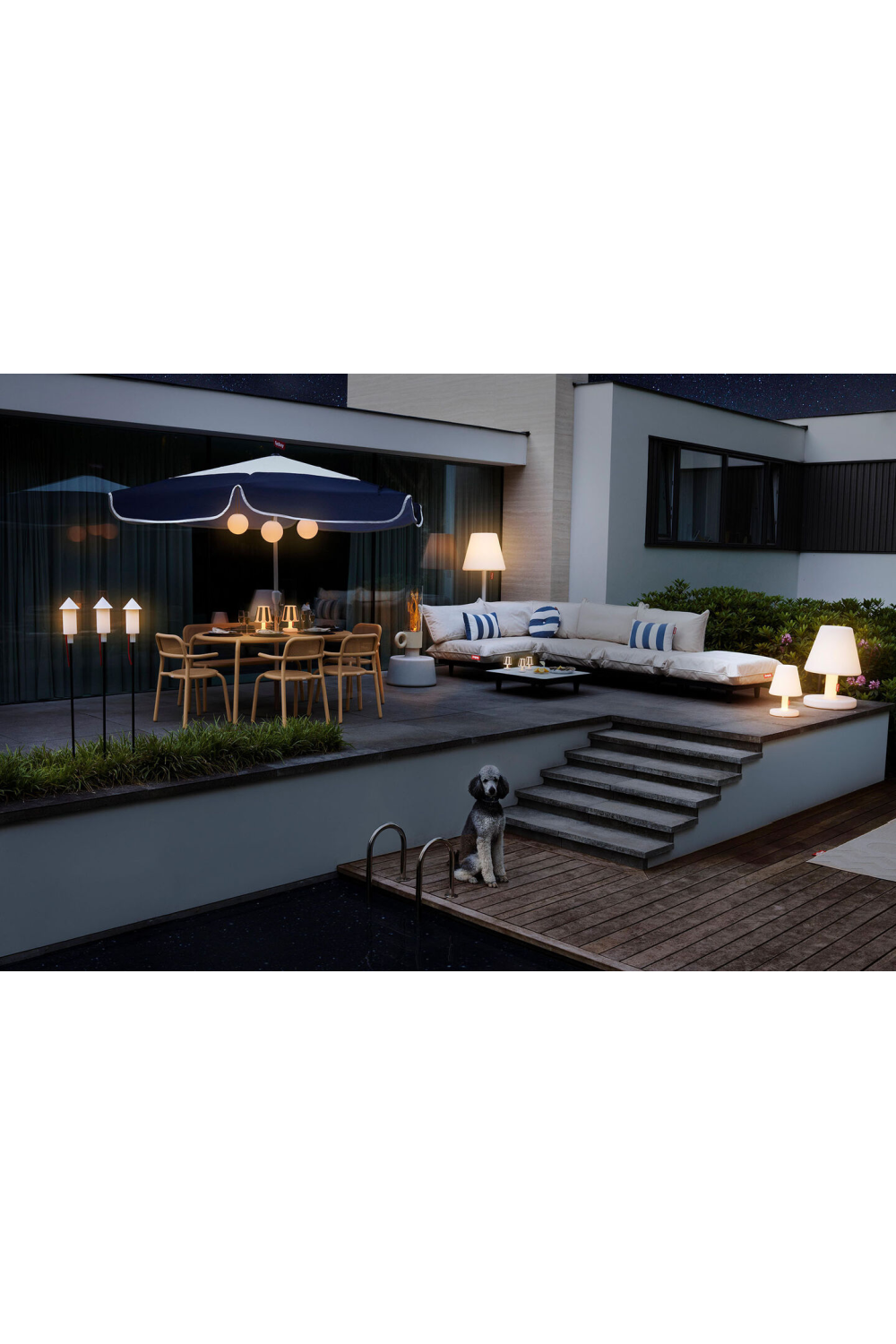 Cushioned Outdoor Daybed | Fatboy Paletti | OROA.com