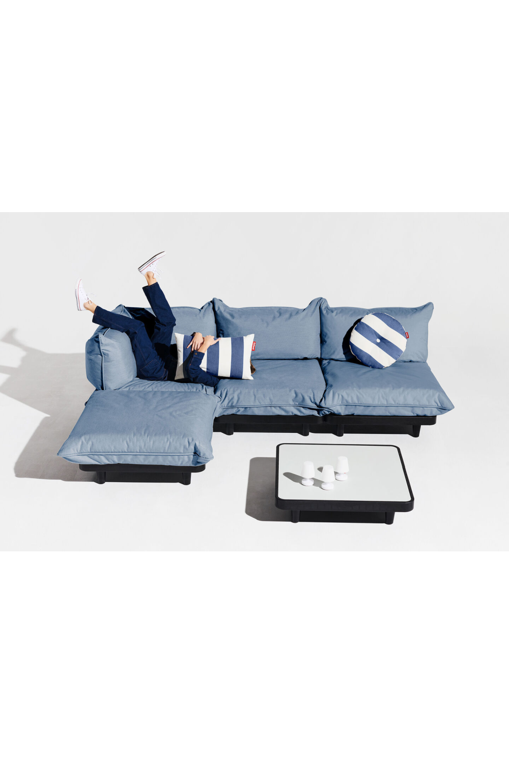 Cushioned Outdoor Daybed | Fatboy Paletti | OROA.com