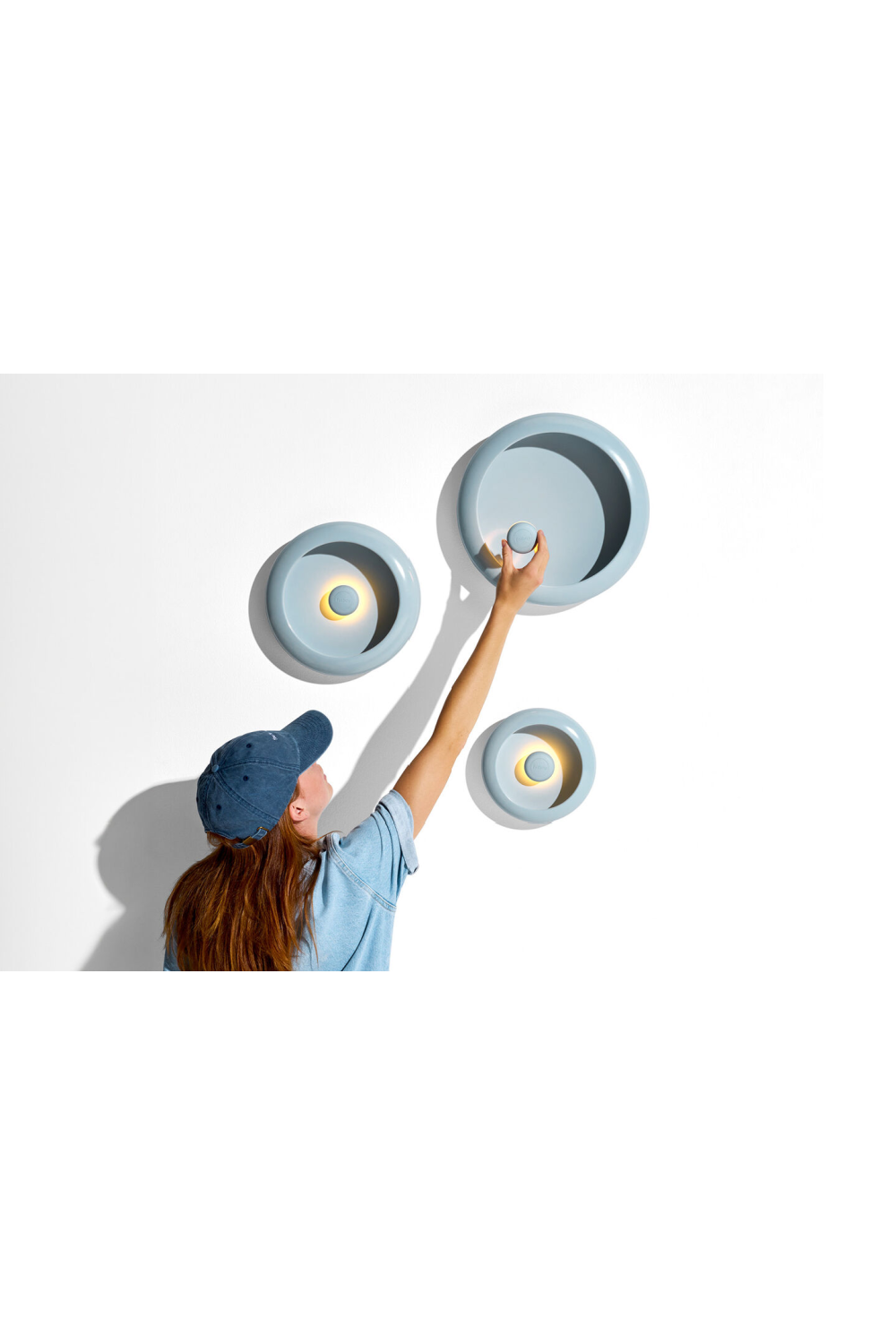 Metal Bowl Outdoor Lamp Set (3) | Fatboy Oloha | OROA.com