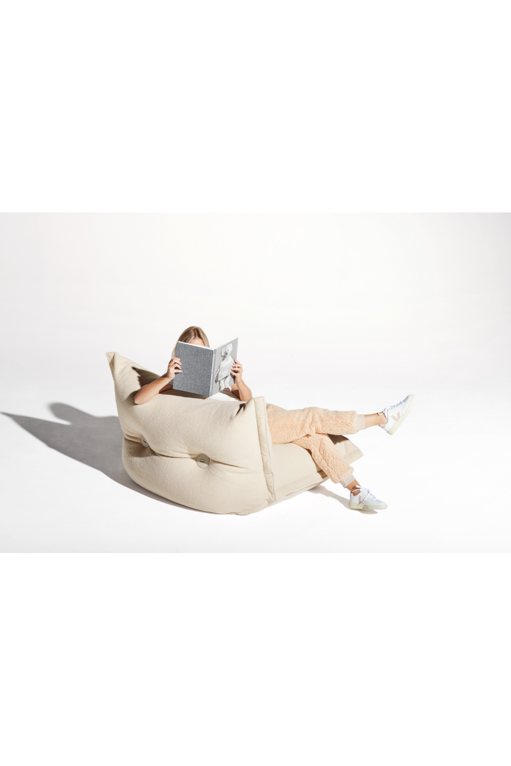 Modern Adjustable Easy Chair | Fatboy The BonBaron Sherpa | OROA.com