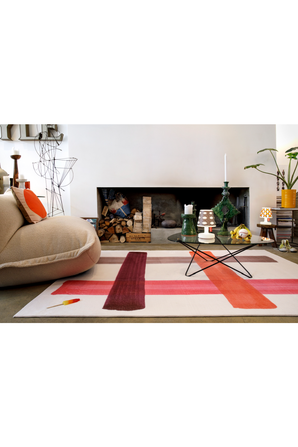 Modern Adjustable Easy Chair | Fatboy The BonBaron Sherpa | OROA.com