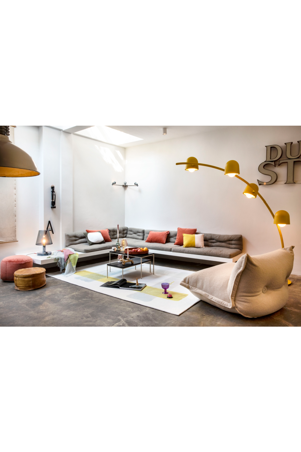 Modern Adjustable Easy Chair | Fatboy The BonBaron Sherpa | OROA.com