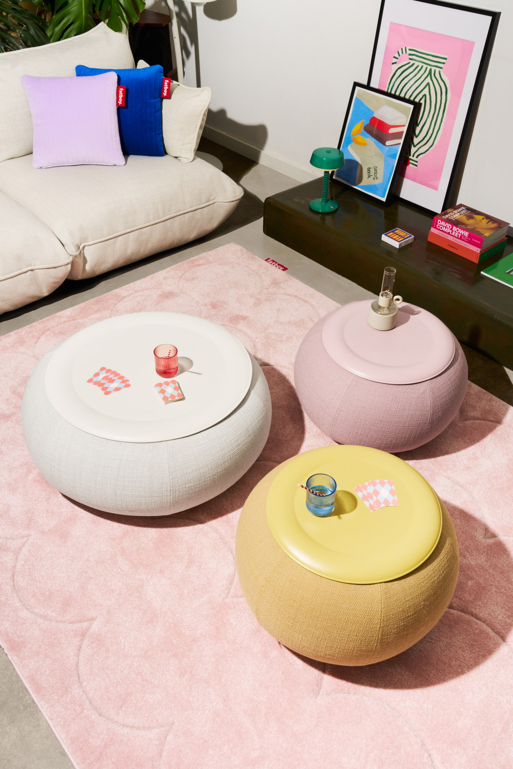 Hand-Sheared Modern Rug 9'5"x6'5" | Fatboy Bubble | OROA.com