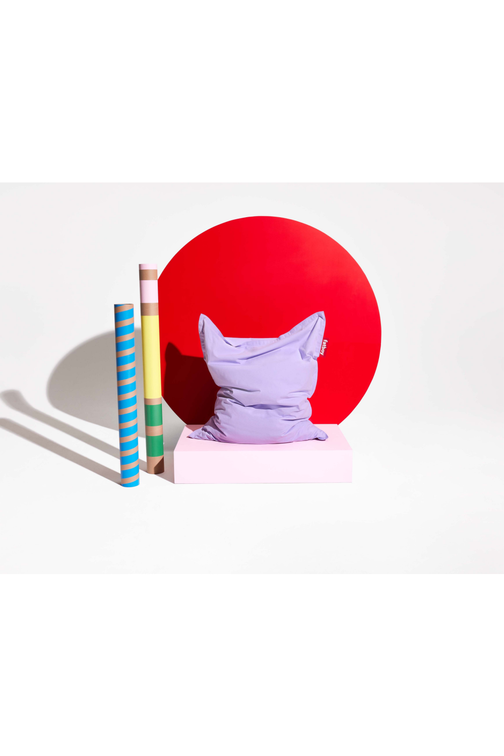 Cotton Lounge Bean Bag | Fatboy Original Stonewash | OROA.com