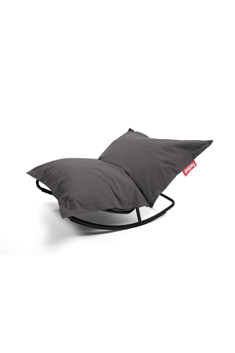 Cotton Bean Bag With Rocking Chair | Fatboy Original + Rock 'n Roll | OROA.com