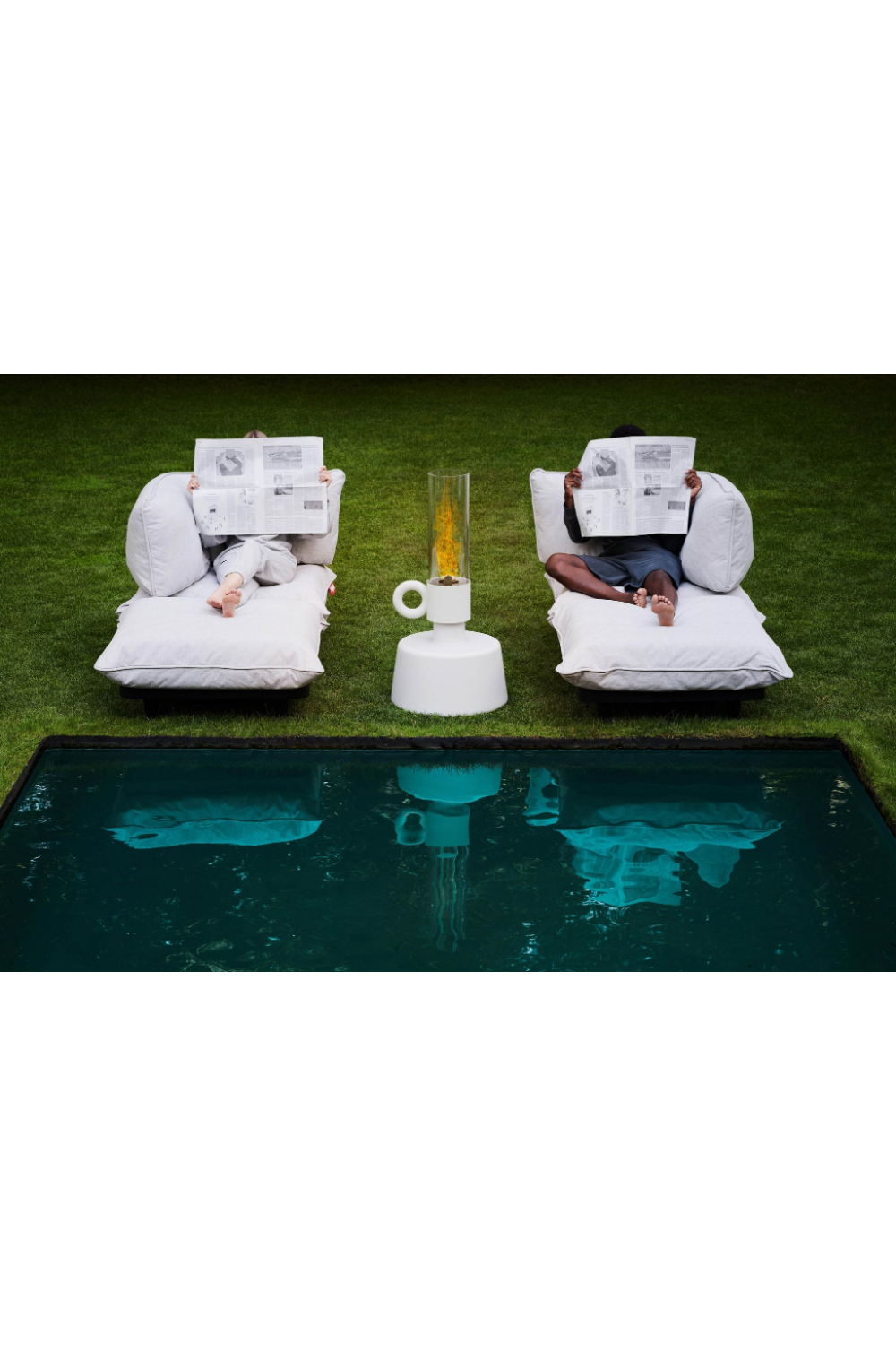 Minimalist Outdoor Hocker | Fatboy Paletti | OROA.com