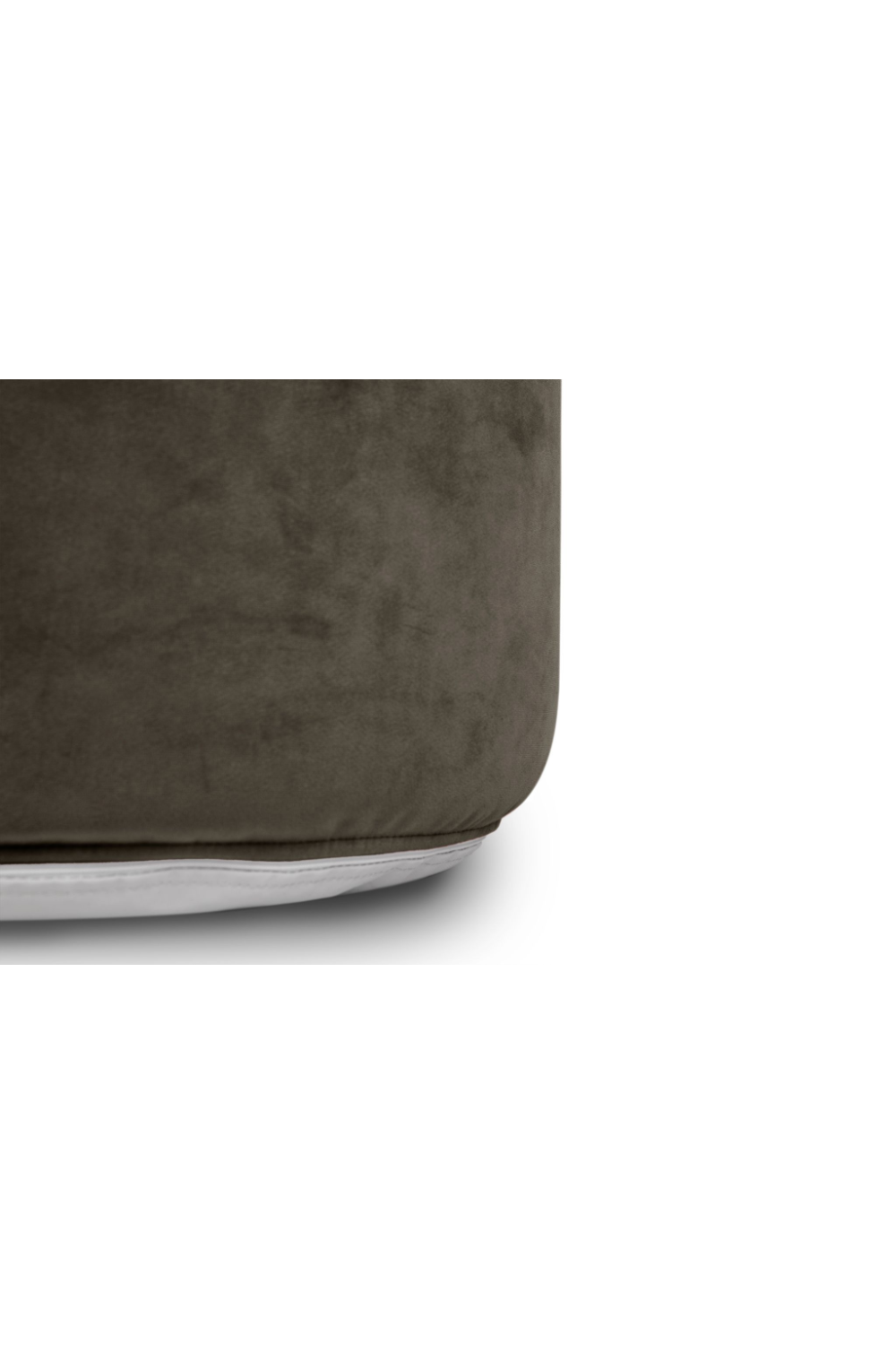 Velvet Upholstered Pouf | Fatboy Point | OROA.com