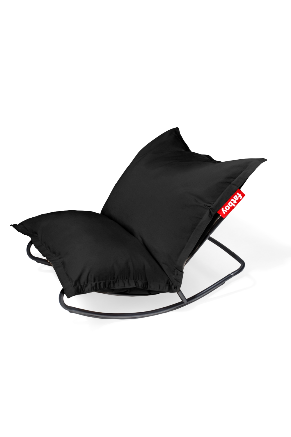 Modern Bean Bag With Rocking Chair | Fatboy Original Slim + Rock 'n Roll | OROA.com