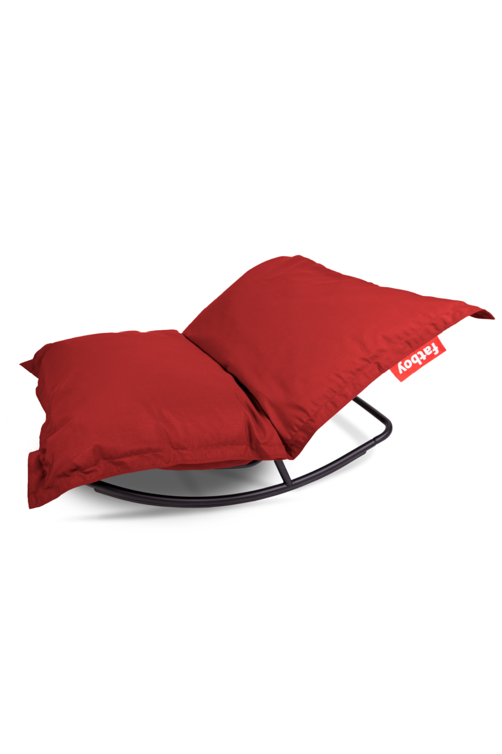 Modern Bean Bag With Rocking Chair | Fatboy Original Slim + Rock 'n Roll | OROA.com