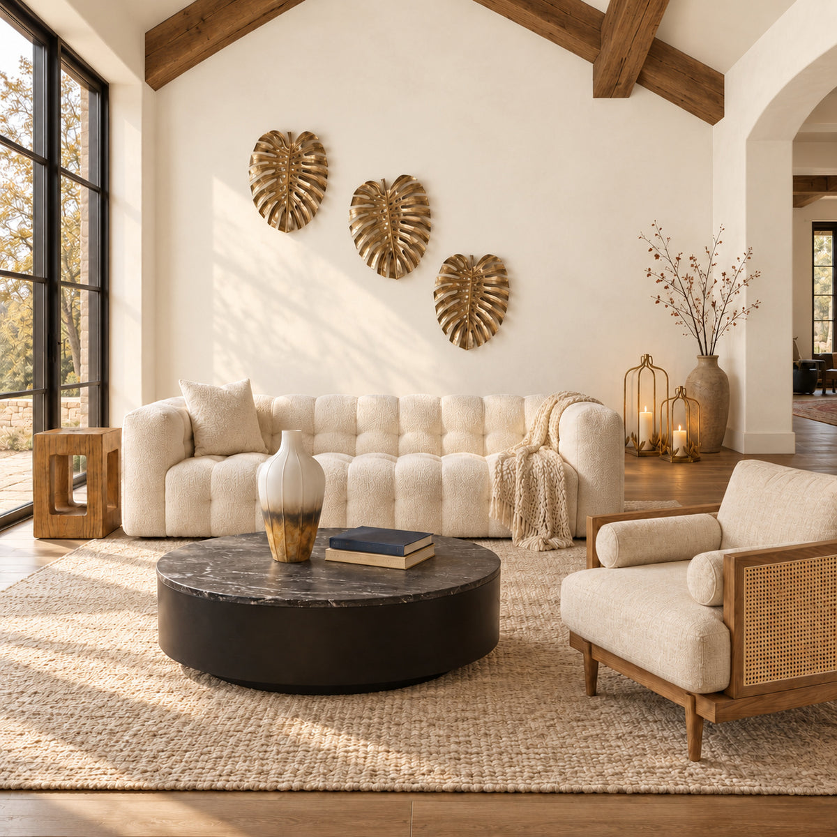 round marble coffee table - oroa.com