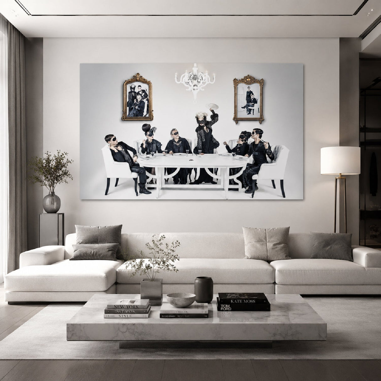 The Family Agenda Black Fashion Contemporary photographic art print by Cobra Art, alternate view 2