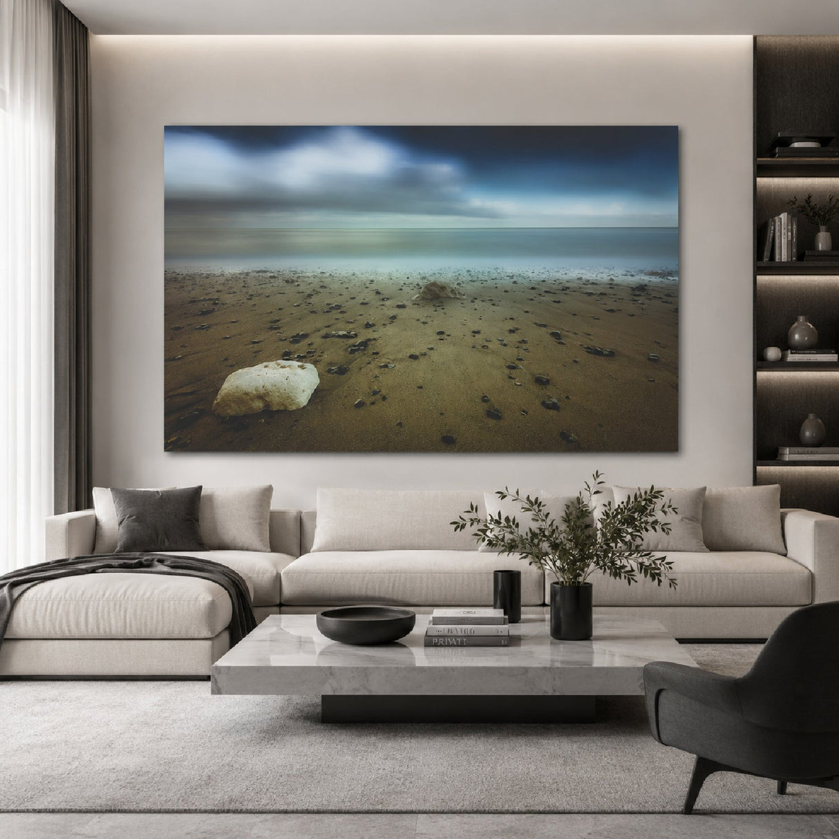 Shells Seashore photographic art print by Cobra Art, alternate view 2