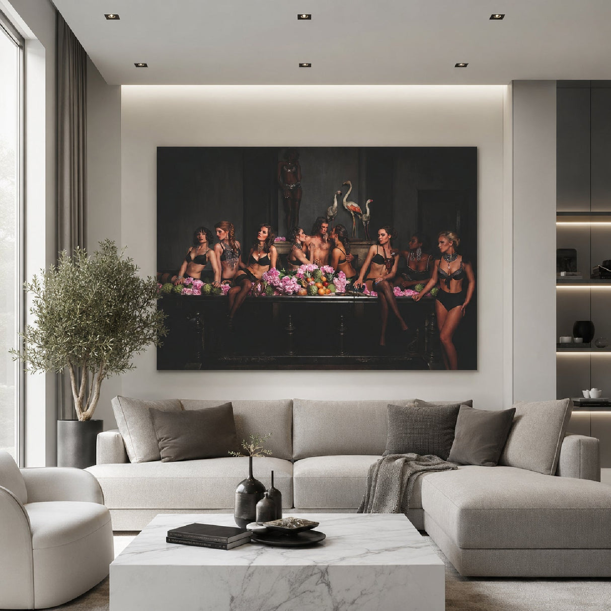 Fantasies Grip Women In Bikini photographic art print by Cobra Art, alternate view 2