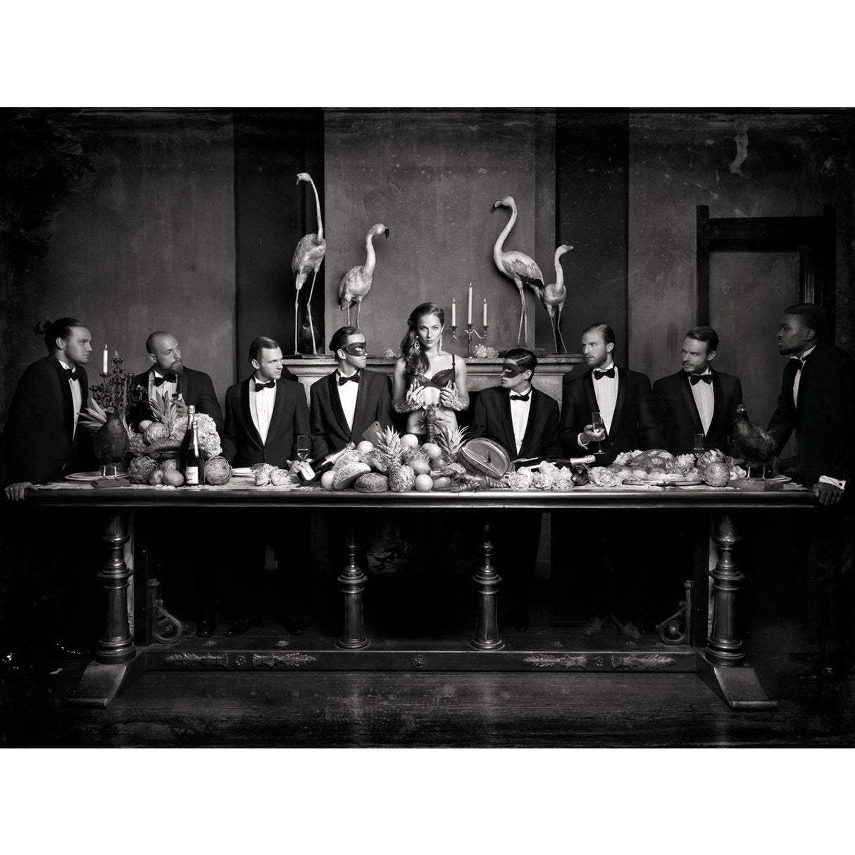 Elegant's Touch Men In Suit photographic art print by Cobra Art