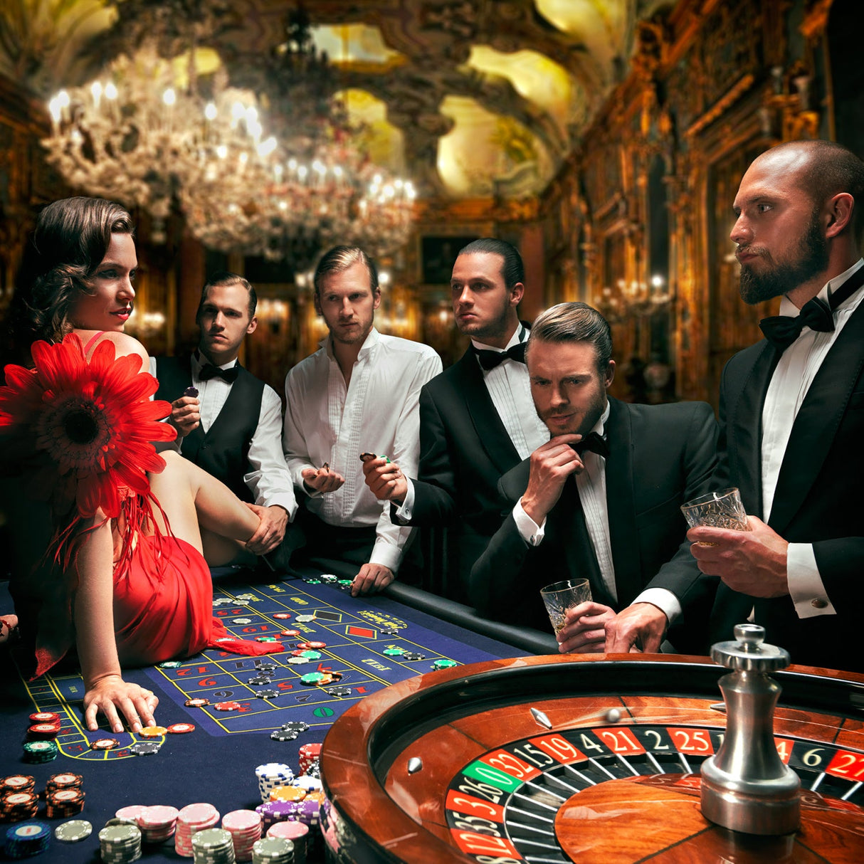 Rien Ne Va Plus Roulette Match photographic art print by Cobra Art