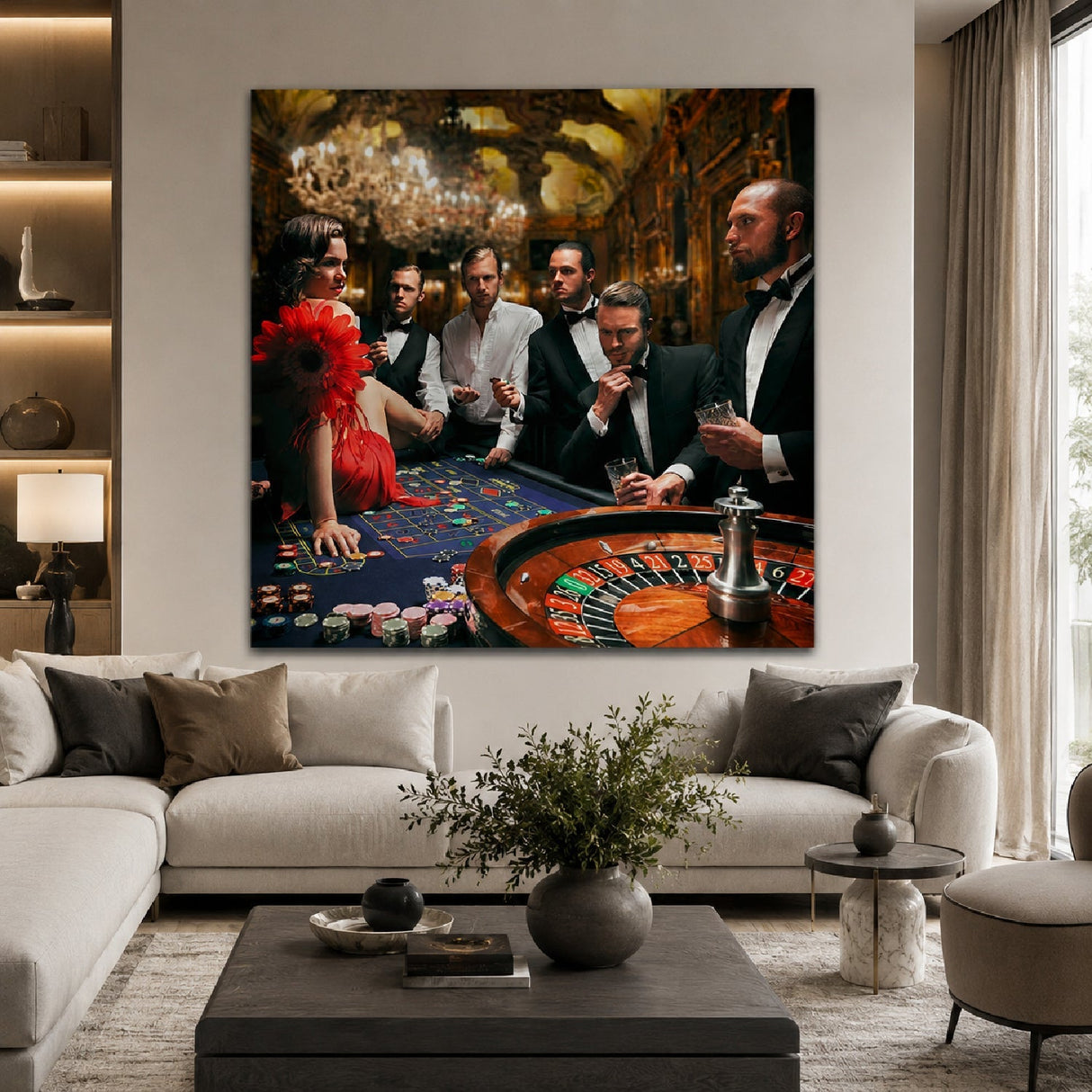 Rien Ne Va Plus Roulette Match photographic art print by Cobra Art, alternate view 2