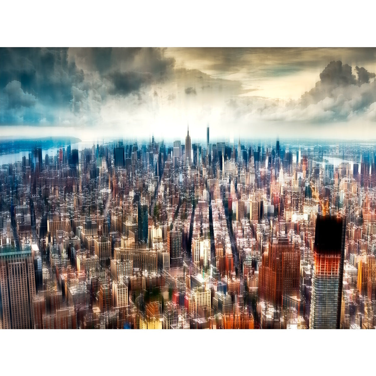 Manhattan WTC 103th Floor Urban Architecture photographic art print by Cobra Art