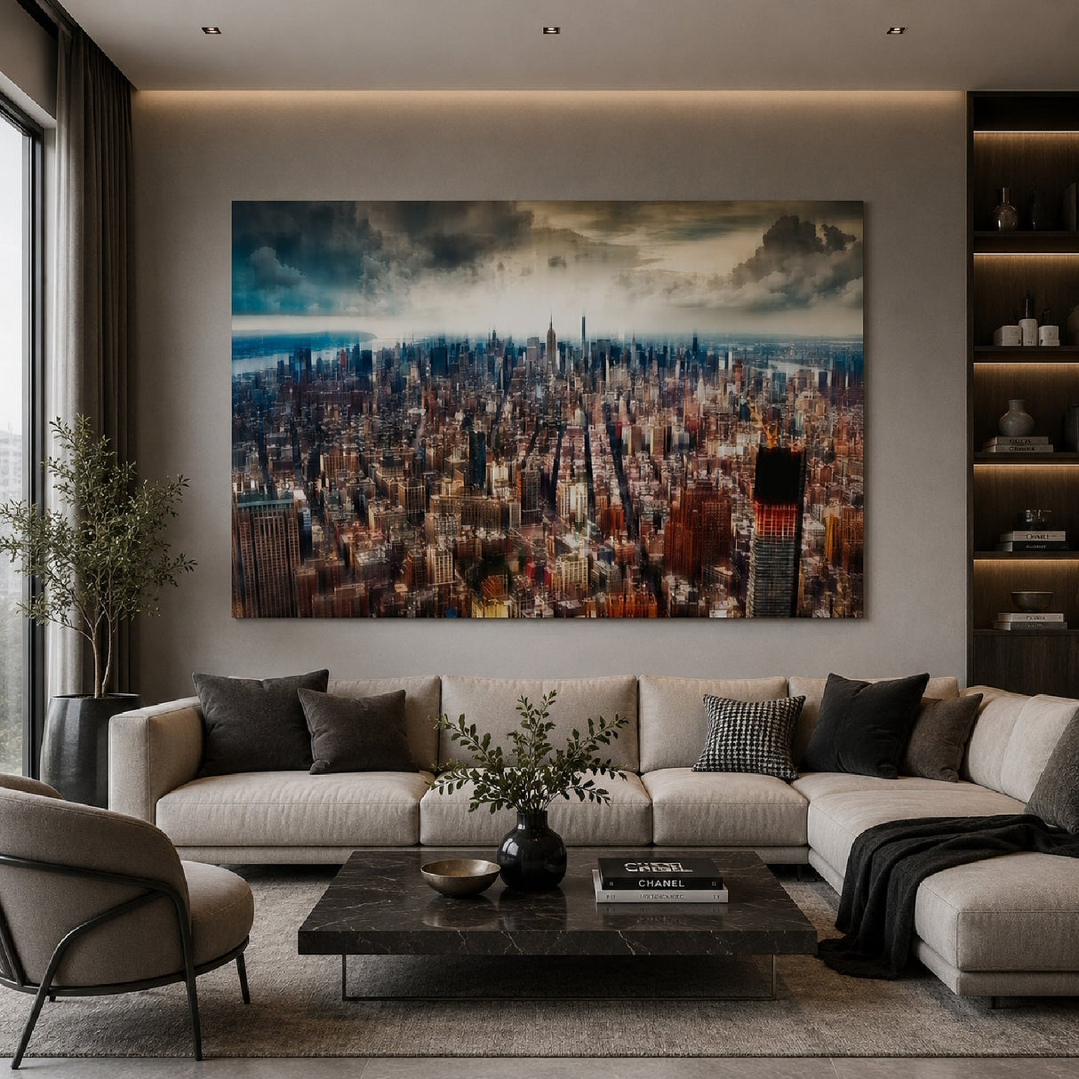 Manhattan WTC 103th Floor Urban Architecture photographic art print by Cobra Art, alternate view 2