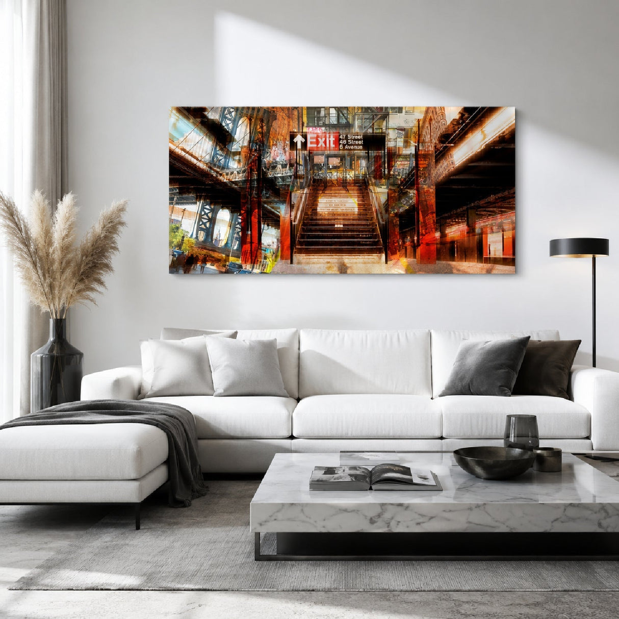 New York Exit Urban Design photographic art print by Cobra Art, alternate view 2