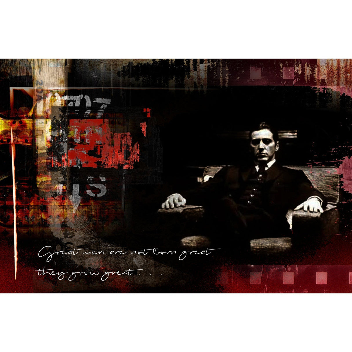 Godfather Iconic Film photographic art print by Cobra Art