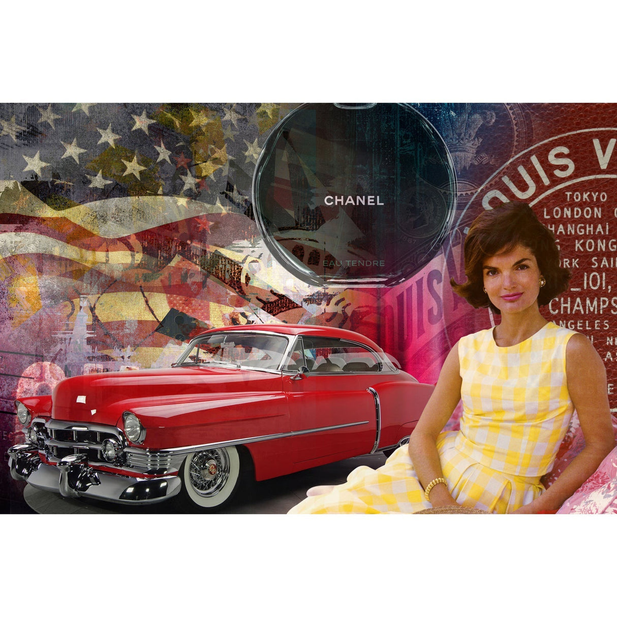 Kennedy Fashionable First Lady photographic art print by Cobra Art