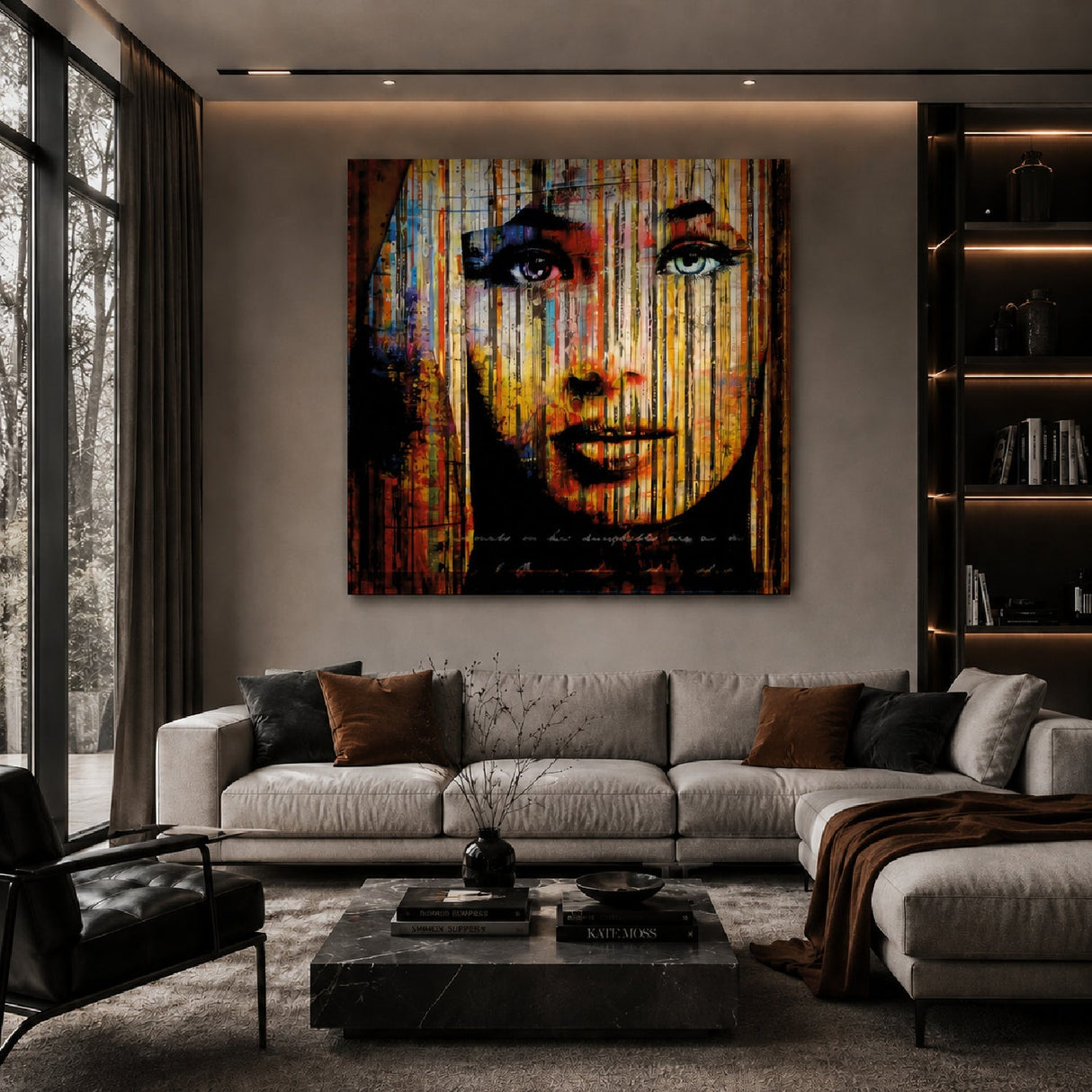 Trigger Colorful Visage Conteporary photographic art print by Cobra Art, alternate view 2