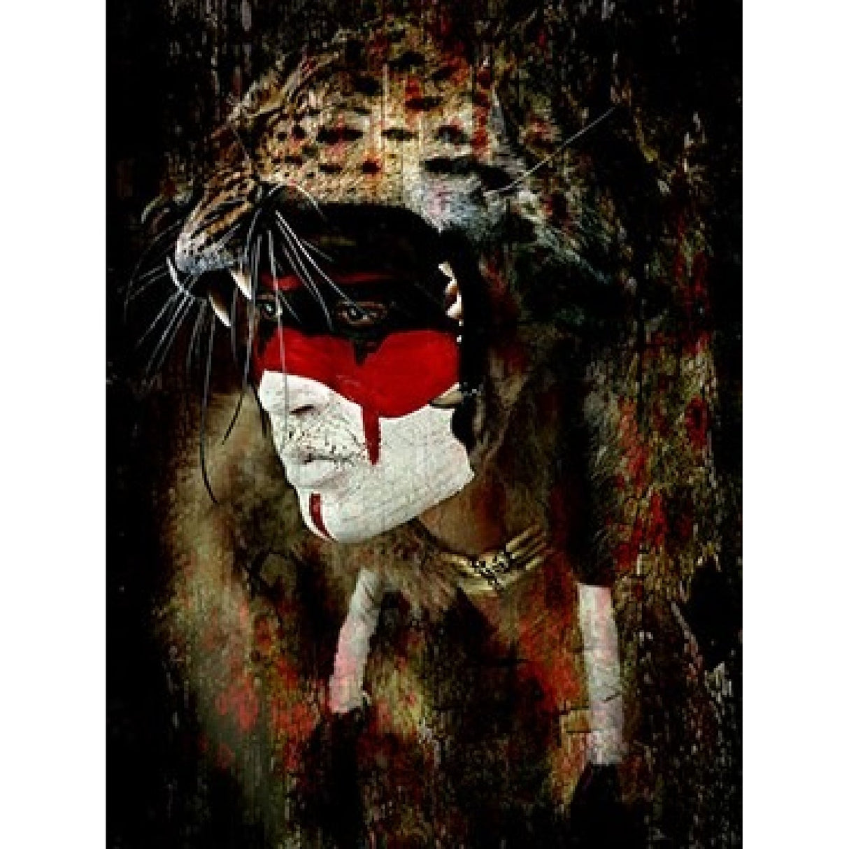 Modern European furniture - Leopard Coat Photographic Art - www.oroa.com