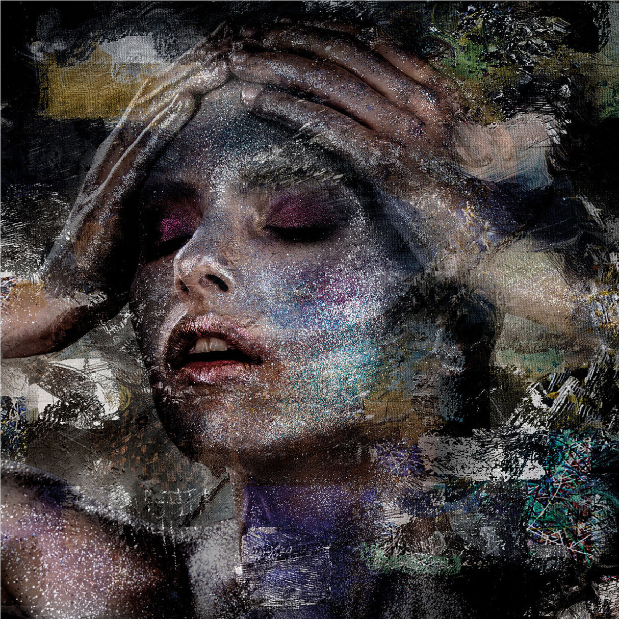 White Washed Face Photographic Art | Oroa.com