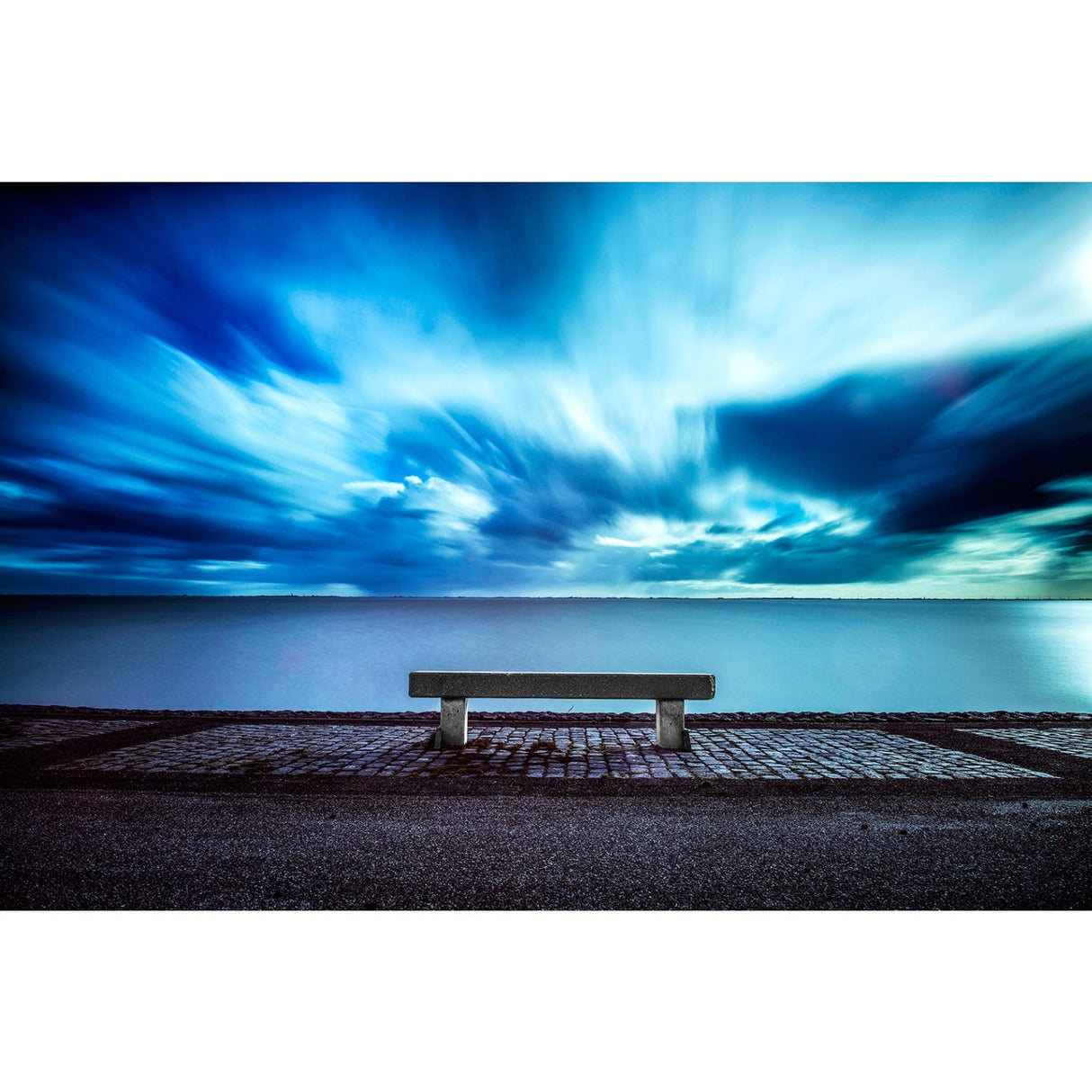 Dream Away Horizon Ethereal Skyline photographic art print by Cobra Art