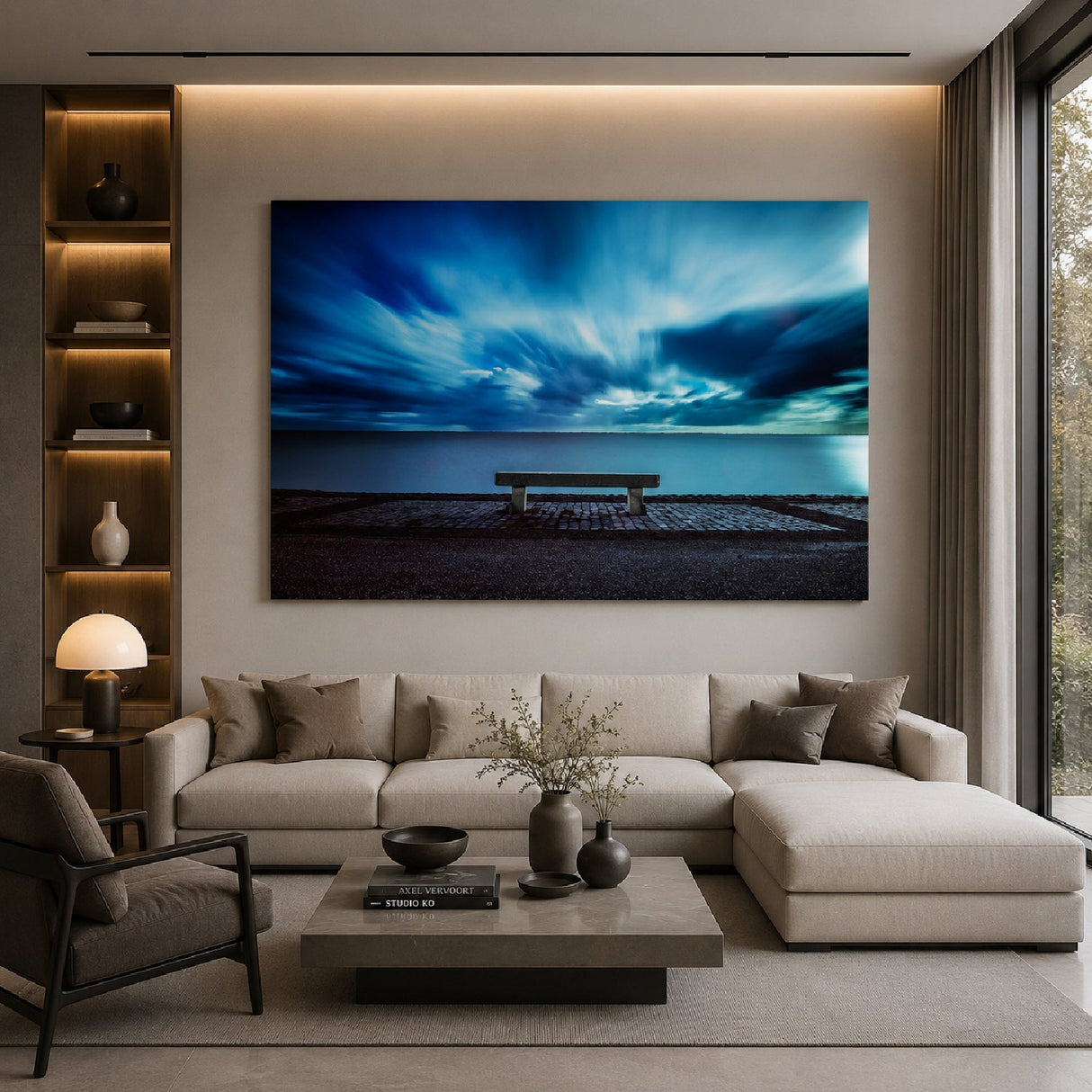 Dream Away Horizon Ethereal Skyline photographic art print by Cobra Art, alternate view 2