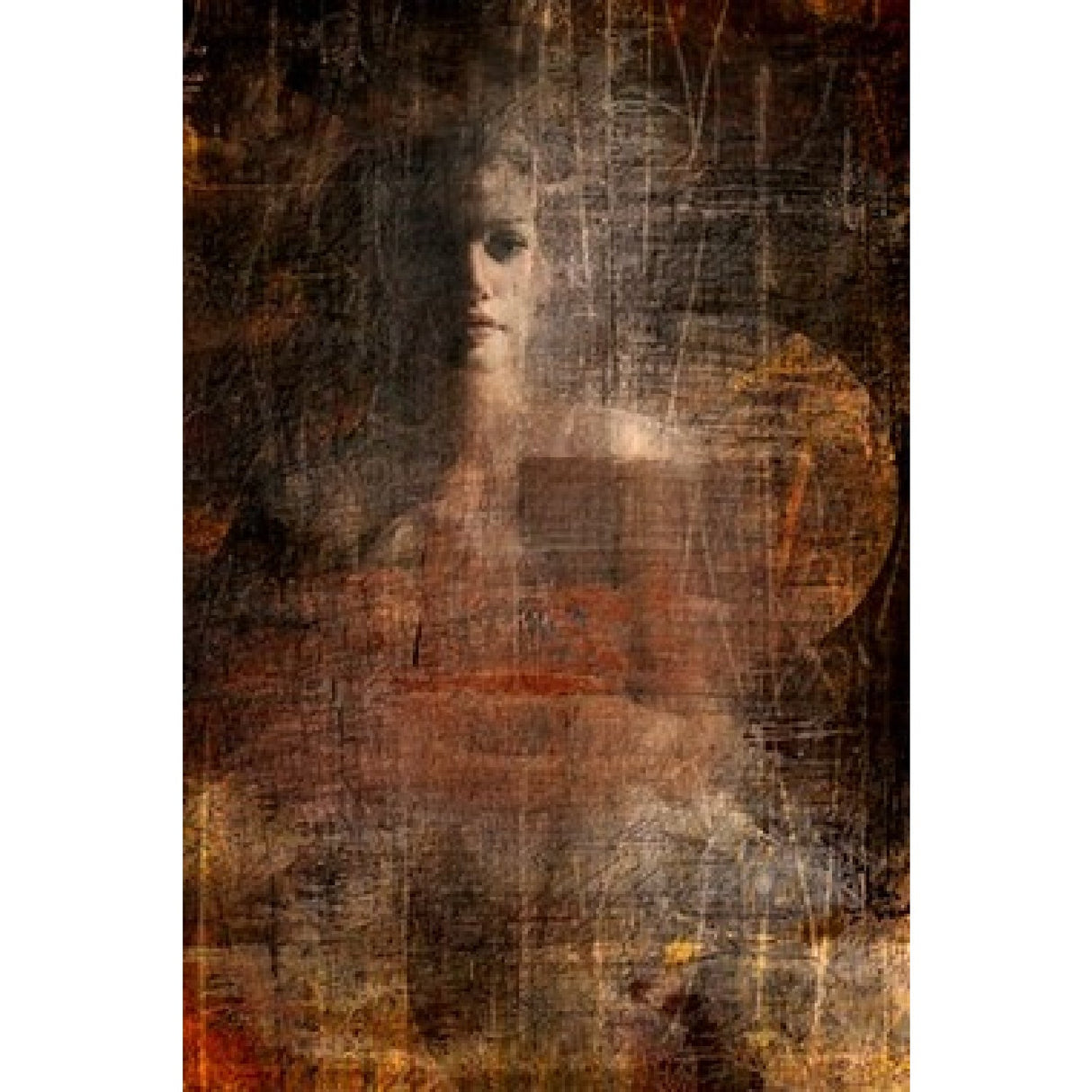 Modern European furniture - Vintage Style Woman Photographic Art - www.oroa.com