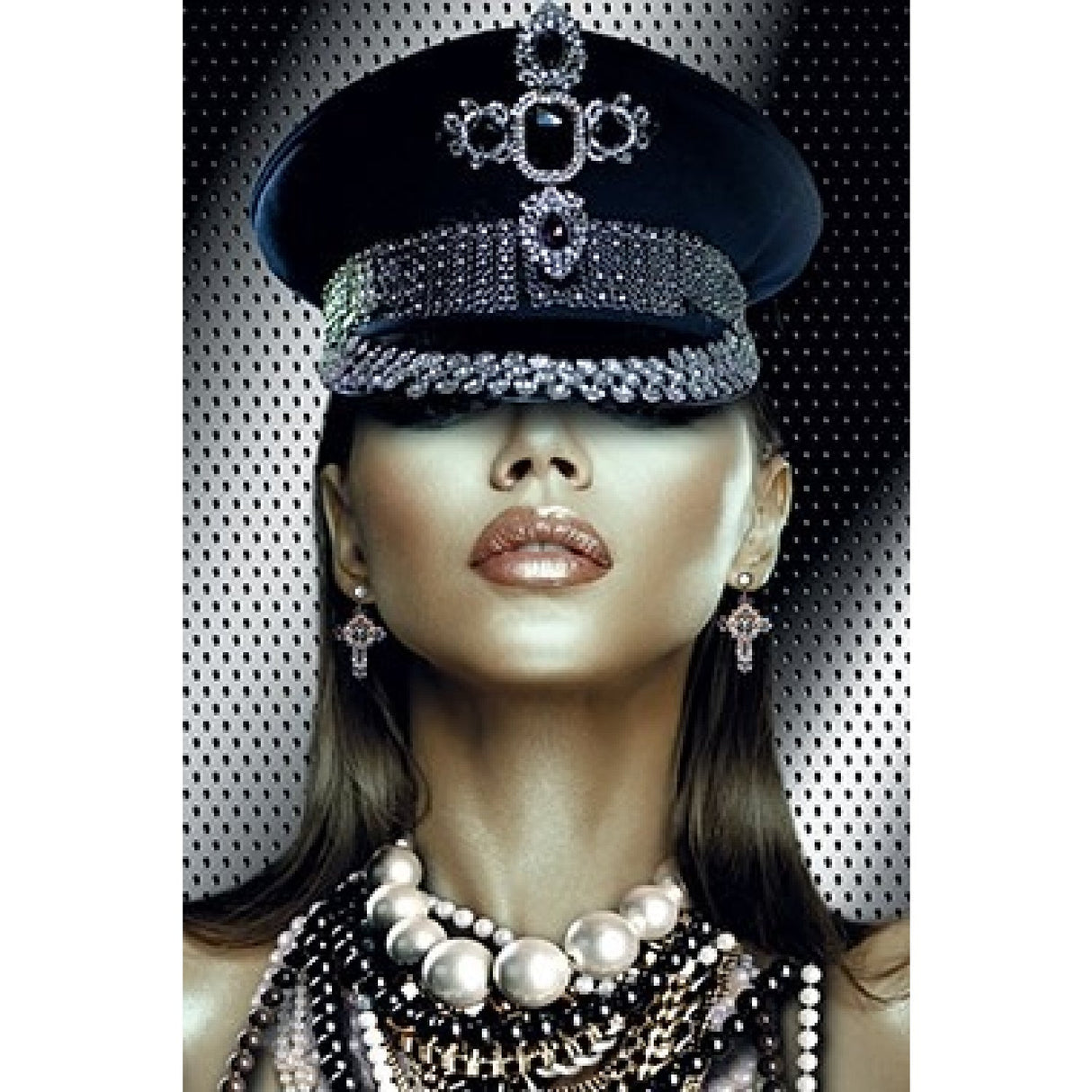 Modern European furniture - Jewelry-Clad Woman Photographic Art - www.oroa.com