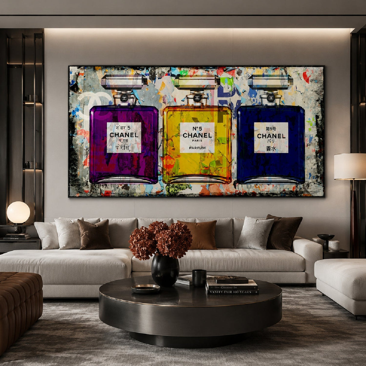 C. Bottles Chanel Perfumes photographic art print by Cobra Art, alternate view 2