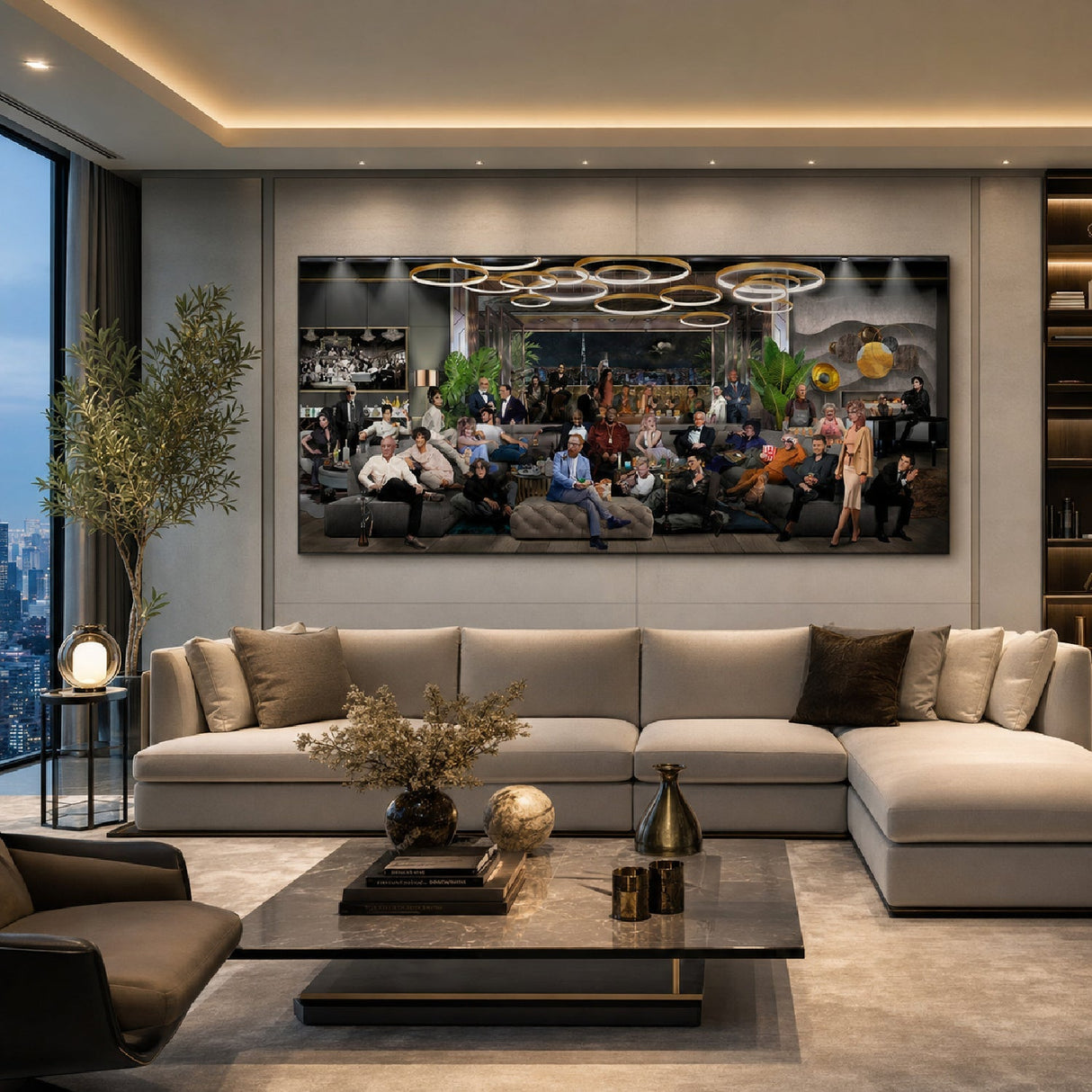 Legacy of GOAT Legendary People Lounging photographic art print by Cobra Art, alternate view 2