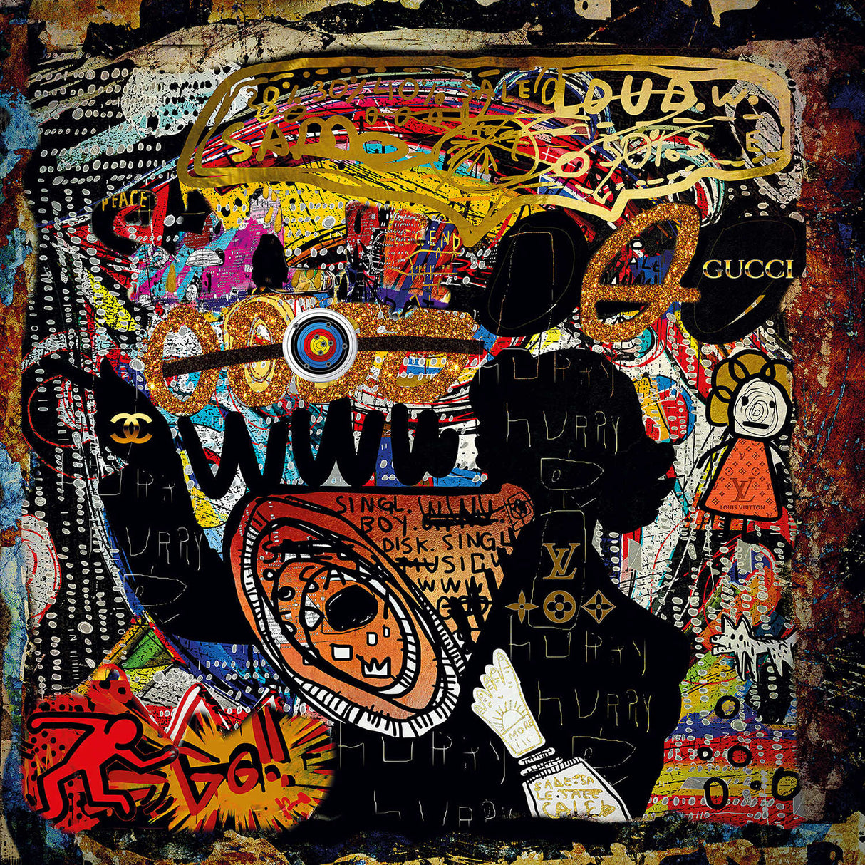 You Go Pop Art Graffiti photographic art print by Cobra Art
