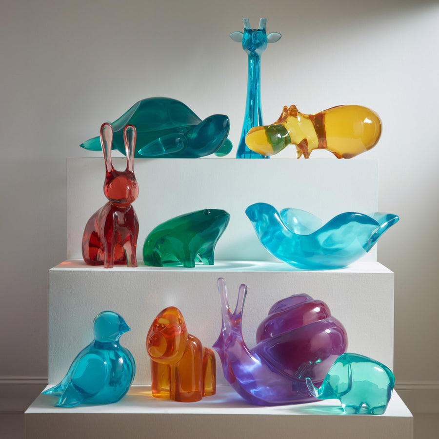 Green Acrylic Decorative Object | Jonathan Adler Frog | Oroa.com
