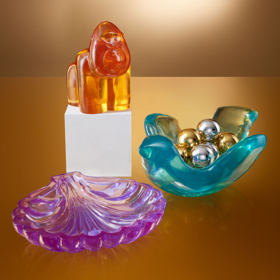 Orange Acrylic Decorative Object | Oroa.com