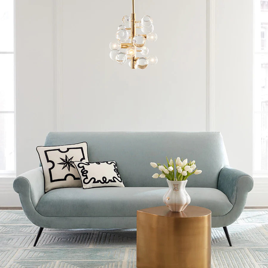 Clear Orbs Five-Light Chandelier | Jonathan Adler Globo | Oroa.com